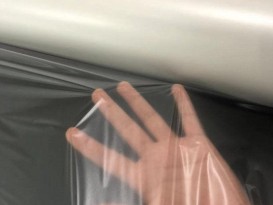 贊晨 TPU薄膜透明防水透氣膜超薄復合布料0.015mm*1.55M